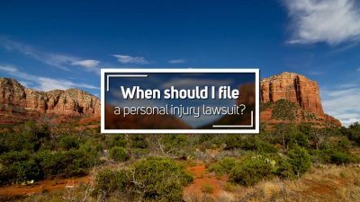 When should I file a personal injury lawsuit?